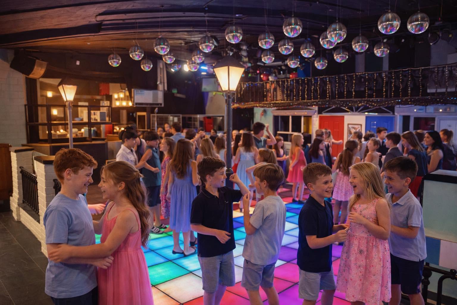 Kids party at MaineStreet