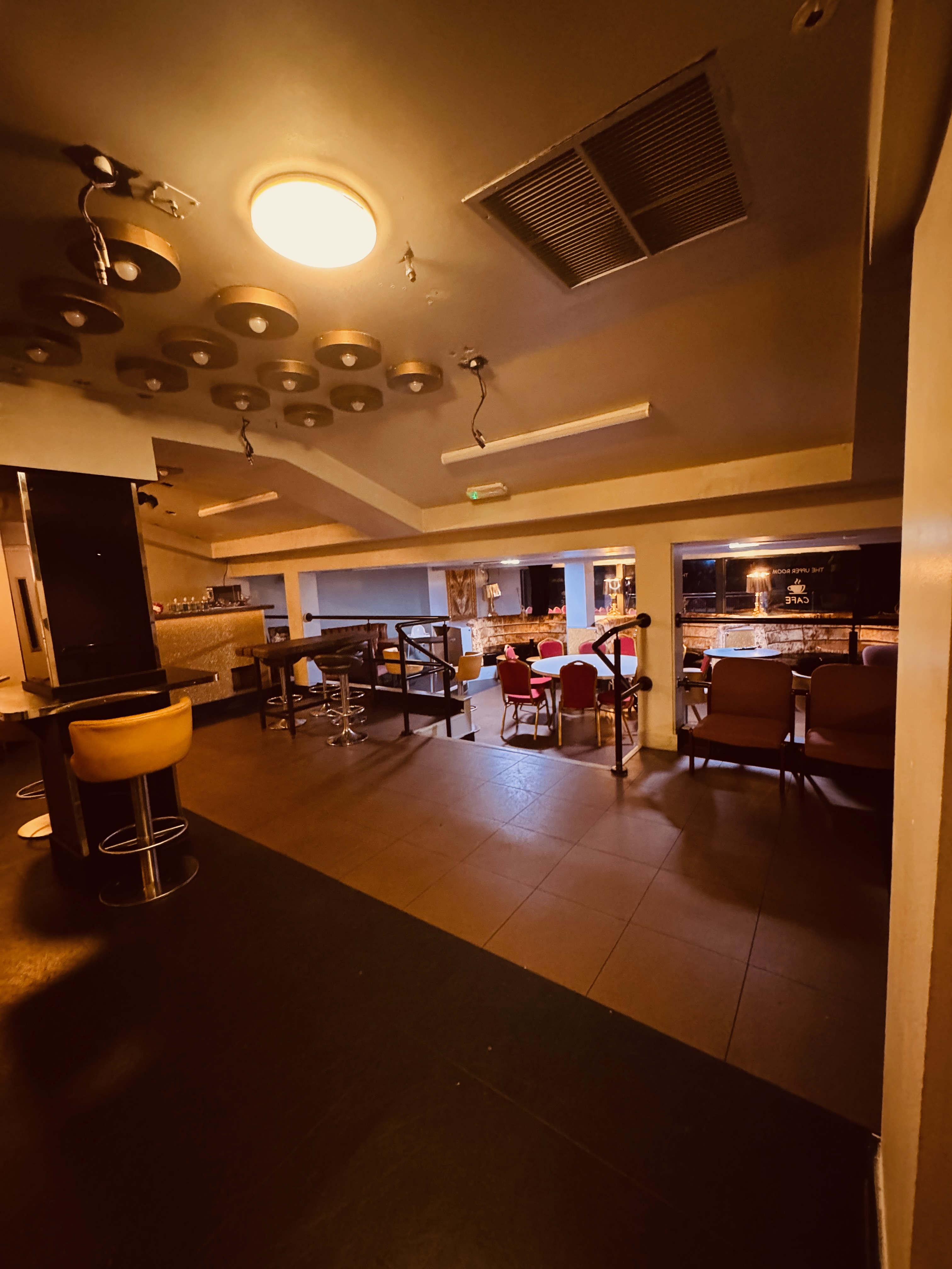The Upper Room multi-level view